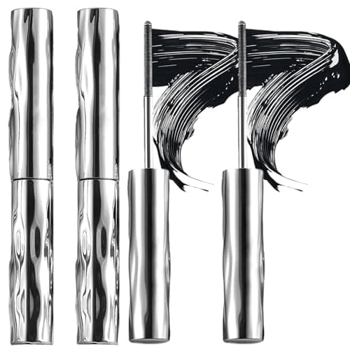 Image of Mascara for Older Women Ultimate Length & Curl Mascara Set, 4D Silk Fiber Lash Enhancer - Volumizing & Lengthening Formula for Lifted, Clump-Free Lashes, Long-Lasting & Gentle for Sensitive Eyes 2PCS