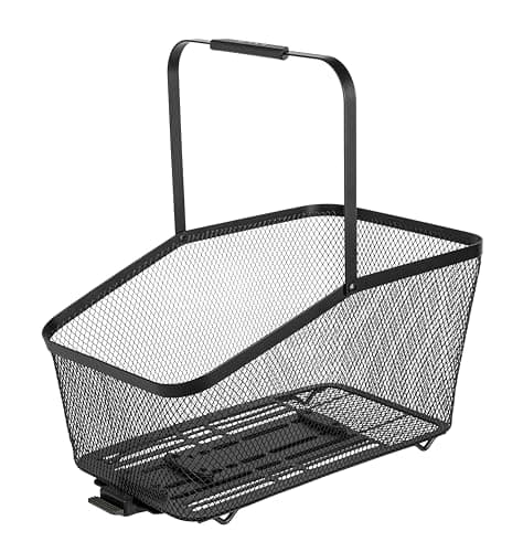 Image of Topeak Urban Rear Metal Mesh Bicycle Basket, 24 Litres