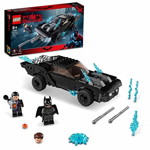 Image of LEGO DC Batman Batmobile: The Penguin Chase 76181 Building Kit; Cool, Collectible Batman and The Penguin Toy; Super-Hero and Batmobile Playset; Great Birthday Gift for Kids Aged 8 and up (392 Pieces)