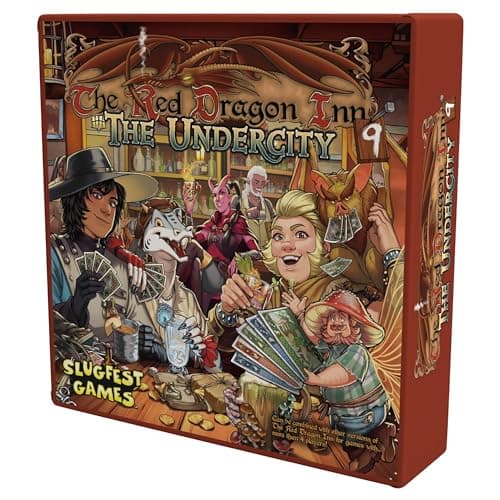Image of Slugfest Game: The Red Dragon Inn 9: The Undercity - Stand Alone Or Combine, Strategy Board Game, Explore The City Below The City, Age 13+, 2-4 Player