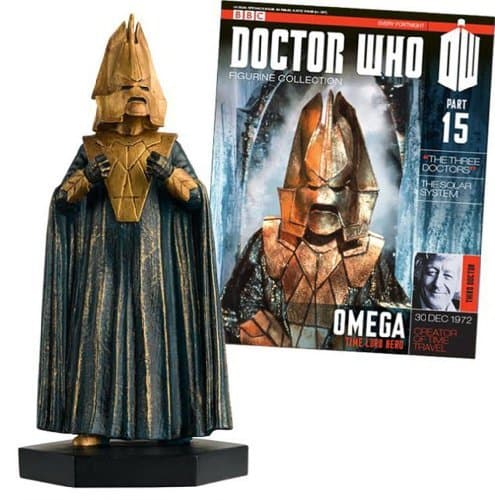 Image of #15 OMEGA Doctor Who Figurine with Collector Magazine-Eaglemoss by Eaglemoss