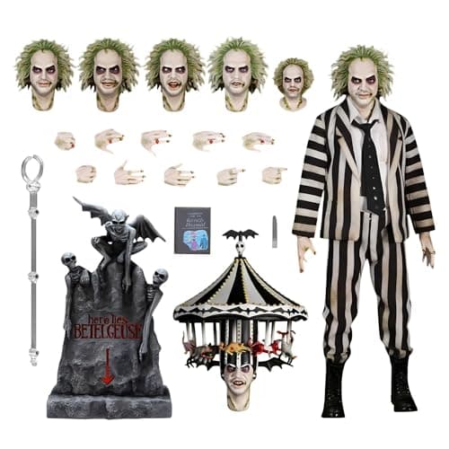 Image of Mezco Toyz One:12 Collective Beetle Juice (1988) Beetle Juice Deluxe Edition 1/12 Scale Collectible Figure