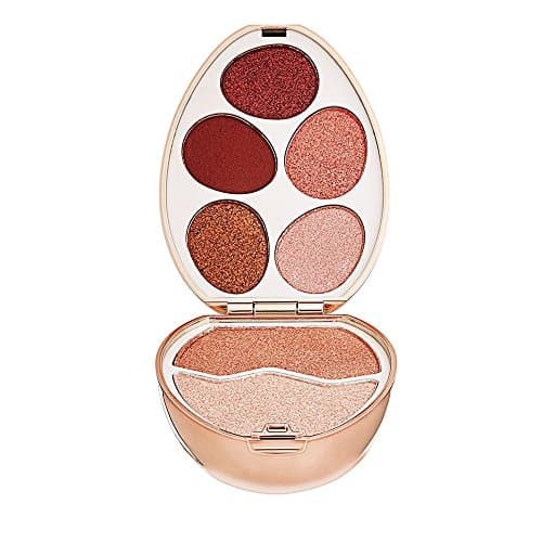 Image of I Heart Revolution Surprise Egg Rose Gold -2 Highlighter & 5 Eyecolours Makeup Revolution