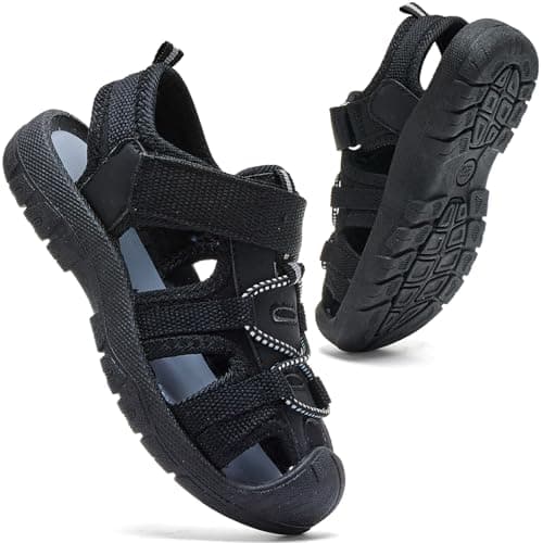 Image of Daclay Girl's Sandals Soft Sole Sport Comfortable Boys Kids Footwear for Summer Fashionable Outdoor Shoes