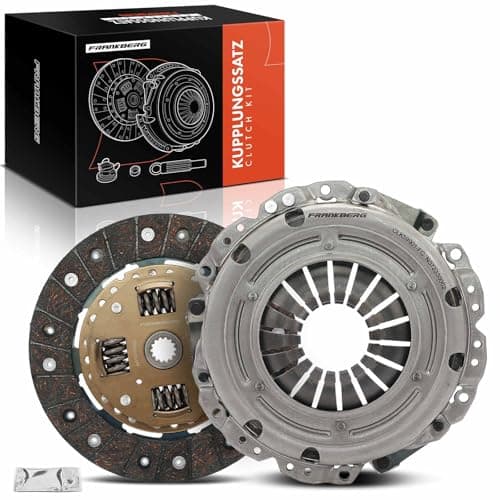 Image of Frankberg Clutch Kit Compatible with Corsa C F08 F68 1.7L 2000-2009 Astra H L48 1.7L 1.8L 2004-2010 Zafira B Box/MPV A05 1.8L 2005-2015 Replace# 1606489