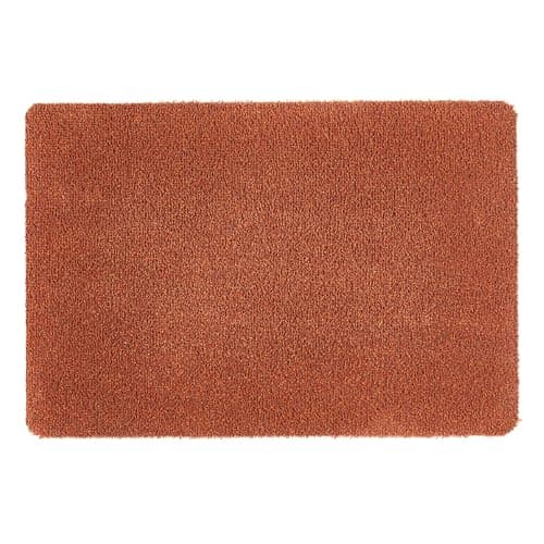Image of My Mat Cotton Indoor Terracotta Door Mat, Washable Doormat for Hallway, Kitchen, Front Door 50X75cm