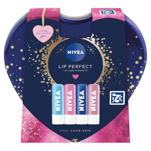 Image of Nivea Lip Perfect 4 Piece Tin