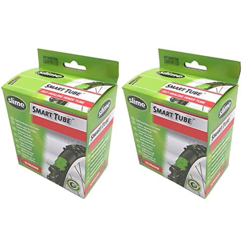 Image of Slime Smart Tube 20" X 1.50-2.125 Self Healing Bike Inner Tubes - Schrader Valve (Pair)