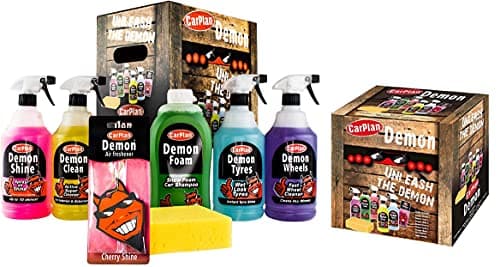 Image of CarPlan Demon 7 Piece Car Care Gift Pack, (Pack of 2)