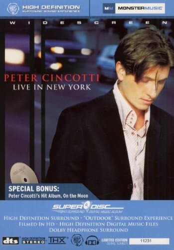 Image of Monster MMU 44169 RPL-10 Music Peter Cincotti: Live in New York Video SuperDisc