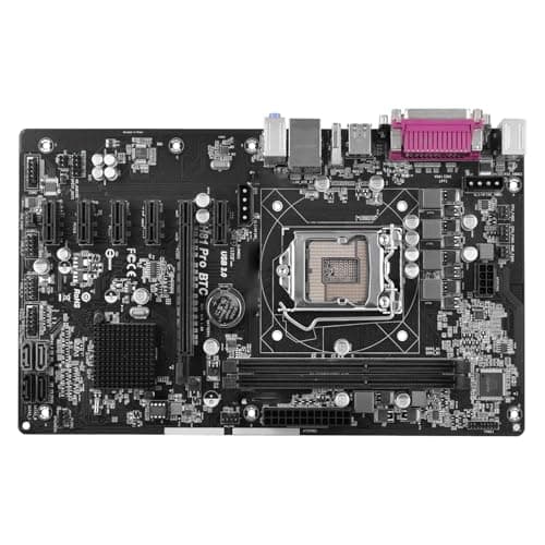 Image of Motherboard Placa Base Fit For ASRock H81 Pro BTC Intel H81 LGA 1150 DDR3 16GB 5 PCIe 2,0x1 ATX Compatible Con I7-4770 I5-4670 I3-4170 I3-4330 Cpu
