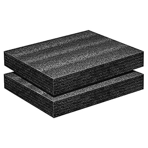 Image of Fuhjythy 2PCS Polyethylene Foam 16X12X2Inch Sheet Thick Foam Padding Foam Inserts for Crafts Polyethylene Foam Pad