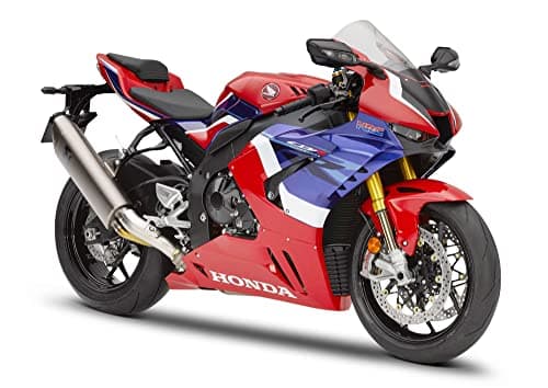 Image of Maisto CBR1000RR-R FIREBLADE SP Motorbike - 1:18 Scale - Incredibly Detailed Die-Cast Replica Collectible Model Motorcycle, Red