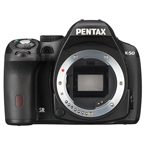 Image of Pentax K-50 DSLR Camera Body Only - Black (16MP, CMOS APS-C Sensor)