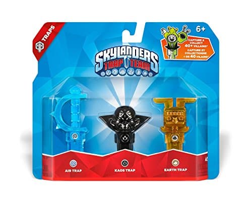Image of ACTIVISION Skylanders Trap Team Traps Pack of 3 (Earth, Kaos, Air) - Interactive Gaming Figures