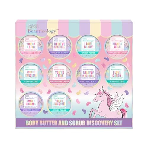 Image of Baylis & Harding Beauticology Candy Body Scrub & Butter Discovery Gift Set (Pack of 1) - Vegan Friendly