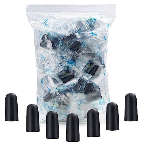 Image of LiteTour 50 Pairs Ultra Soft Foam Ear Plugs for Sleeping, NRR 38dB Noise Cancelling Earplugs, Reusable Hearing Protection for Work, Concerts, Travel n Study