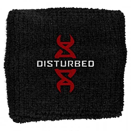 Image of Disturbed Sweatband Logo Sweatband Bracelet Wristband