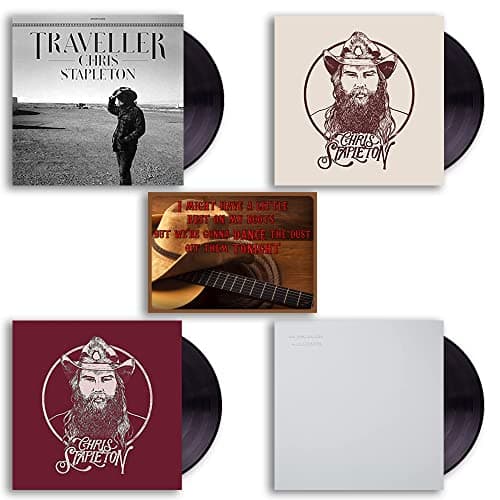 Image of Chris Stapleton Vinyl Complete Discography Traveller / From A Room Vol. 1 / From A Room Vol. 2 / Starting Over with Bonus Art Card