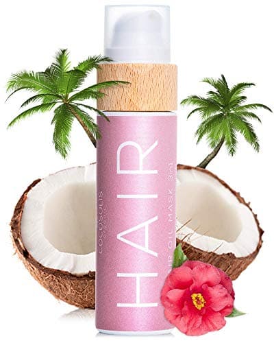 Image of COCOSOLIS HAIR Oil Mask 3in1 Repairs Damaged Hair Silky ans Soft Hair Stimulates Fast Hair Growth Prevents Breaking, Split Ends and Tangles Protects from Sun-Damage