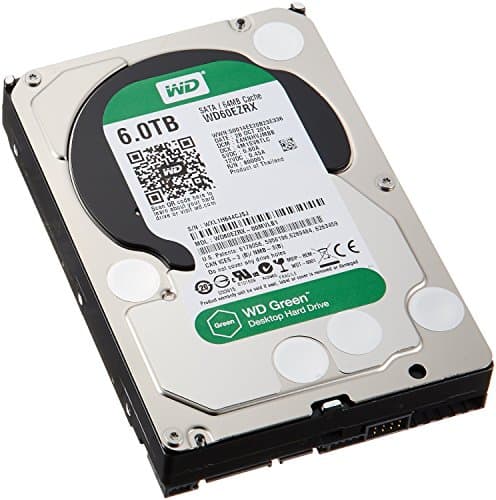Image of Western Digital 3.5 inch 6TB SATA Intellipower Internal Desktop Hard Drive - Green
