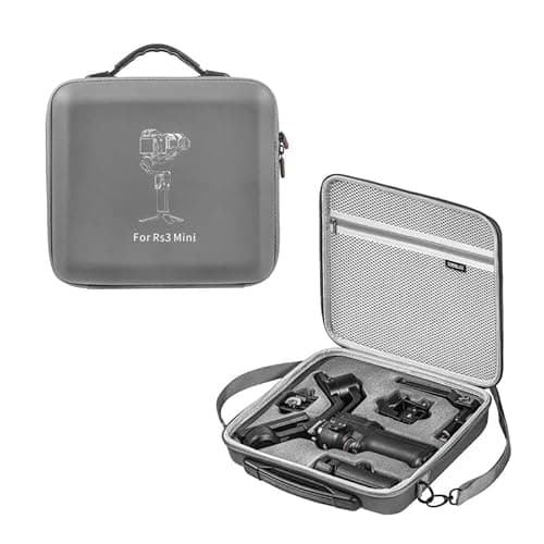 Image of ZahoTse Portable Storage Bag For DJI Ronin RS 3 Mini Gimbal stabilizer,Travel Bag Handbag Compatible with DJI Ronin RS 3 Mini Gimbal stabilizer,Case Accessories,Hard Carrying Case(1116182)