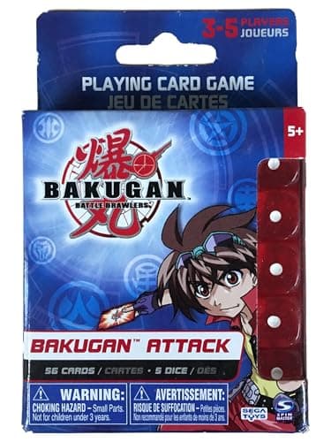 Image of Bakugan Battle Brawlers Game Bakugan Attack Playing Card Game