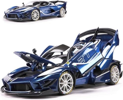 Image of Ferrari FXX K Evo – 1:18 Static Die-Cast Alloy Model Car (2023 Special Edition) – Detailed Interior & Engine – Collector’s Display Supercar