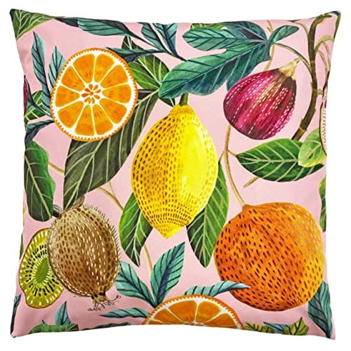 Image of furn. Citrus Outdoor Polyester Filled Cushion, Multi, 43 x 43cm