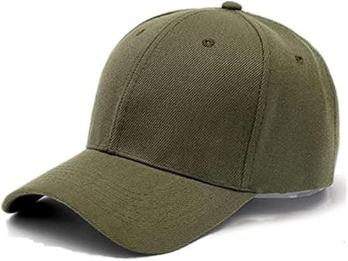 Image of ASD Accessories Men's Women's Baseball Classic Caps, Men Women Unisex Adjustable Baseball Caps (UK, Alpha, One Size, Olive Green)