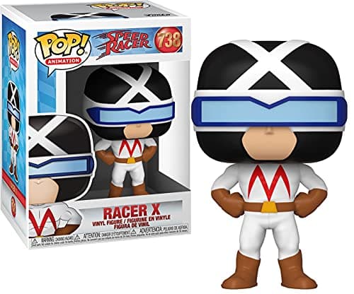 Image of Funko POP! Animation: Speed Racer - Racer X - Nan - Collectable Vinyl Figure For Display - Gift Idea - Official Merchandise - Toys For Kids & Adults - Anime Fans - Model Figure For Collectors