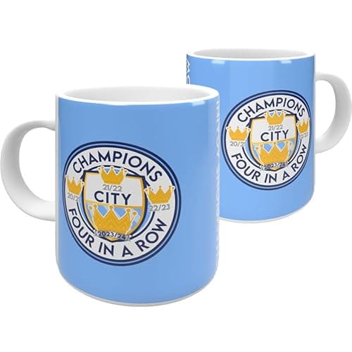 Image of Partisan City Mug Champions 4 in a Row Logo 23-24 11oz.