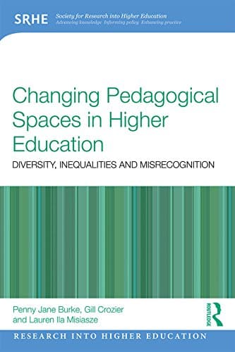 Image of Changing Pedagogical Spaces in Higher Education: Diversity, inequalities and misrecognition (Research into Higher Education)