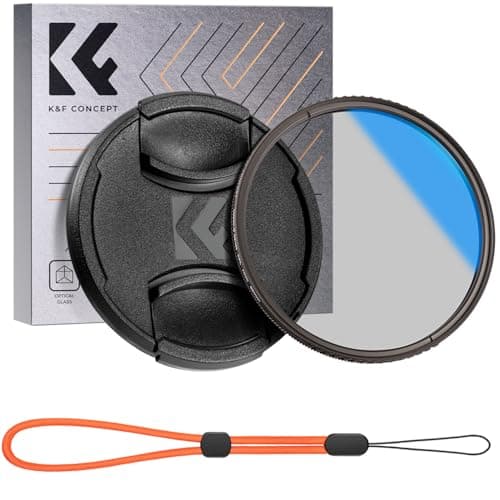 Image of K&F CONCEPT 52MM Polarising Filter Circular Polarizing CPL, Ultra Slim, Japan Optics, Multi Coated, with Lens Cap (Nano-K Series)