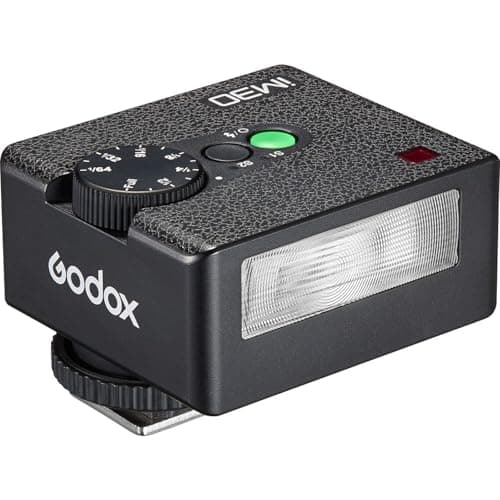 Image of Godox Flash iM30 Camera Flash, Mini Speedlite, GN15 S1/S2 Optical Control, 7 Power Levels (1/64~1/1), Compatible with Ricoh GR III, Ricoh GR III X, Canon,Sony,Nikon,Pentax,Panasonic,Olympus