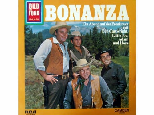 Image of Bonanza - Ein Abend Auf Der Ponderosa Mit Ben Cartwright, Little Joe, Adam Und Hoss [Vinyl LP record] [Schallplatte]