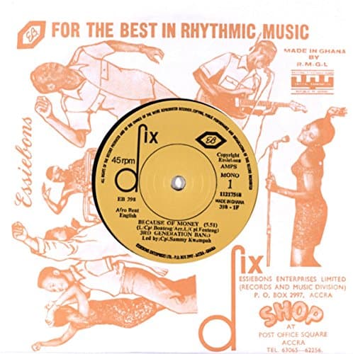 Image of Because Of Money/Obi Ye Saa Wui [7" VINYL]