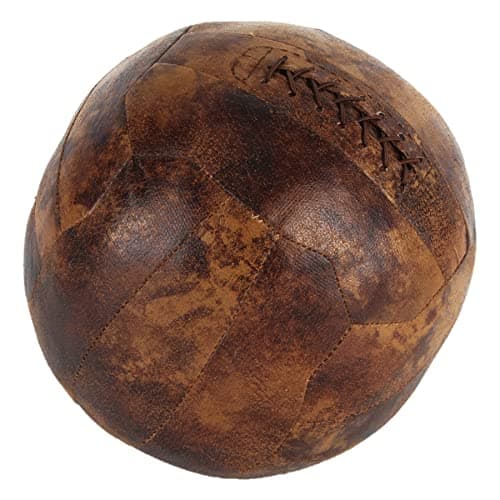 Image of Faux Leather Door Stop Decoration Ornament - Football 9200