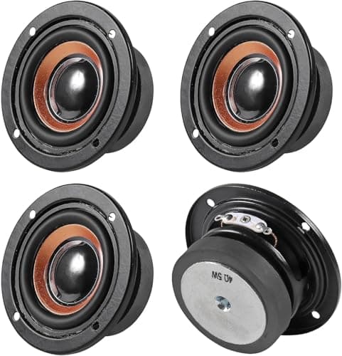 Image of D-FLIFE 4pcs 2" Diameter 63mm 4Ohm 5W Full Range Stereo Woofer Loudspeaker Audio Speaker for Arduino