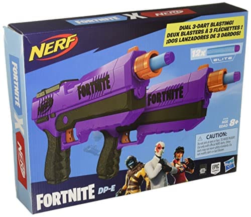 Image of NERF Fortnite DP-E Dart Blaster 2 Pack