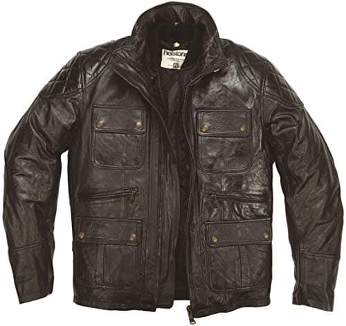 Image of Helstons Motorcycle jackets Hunt Leather Rag Brown, Brown, M