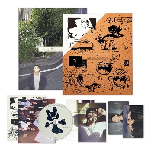 Image of RM of BTS - 2nd Solo Album [Right Place, Wrong Person] (A Ver.) File Holder + Posterbook + Photobook + CD + Lyrics + Postcard + Photocard + 2 Extra Photocards