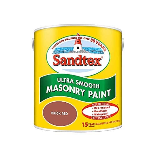 Image of Sandtex Retail Ultra Smooth Masonry Brick Red 2.5 L