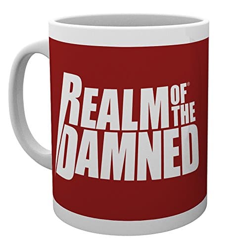 Image of GB eye LTD, Realm of The Damned, Logo, Mug, Wood, Various, 15 x 10 x 9 cm