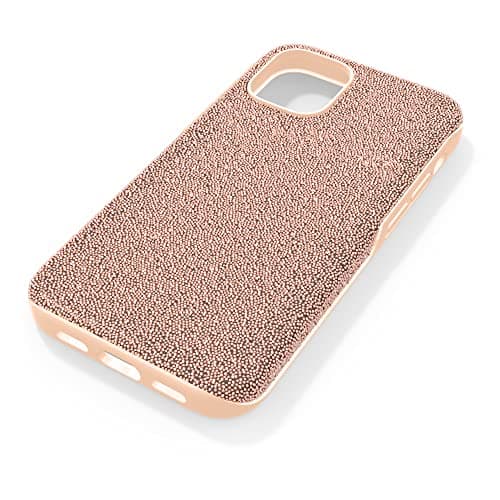 Image of SWAROVSKI High Crystal Smartphone Case with Bumper, iPhone 12 Mini, Rose Gold Tone