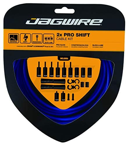 Image of Jagwire 2X Pro Shift Gear Cable Kit - SID Blue