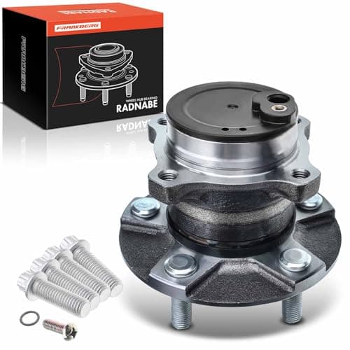Image of Frankberg Wheel Bearing Hub Wheel Hub Rear Axle for C-Max DM2 Focus C-Max Focus II DA DP HCP DB DH FCH Focus II Turnier DA DS FFS 2003-2012 6M512C299AA
