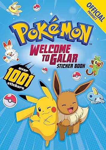 Image of The Official Pokémon Welcome to Galar 1001 Sticker Book: Over 1001 Stickers