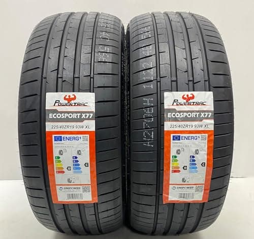 Image of 2 X 225 40 19 POWERTRAC ECOSPORT 93W XL EXTRA LOAD 225/40ZR19 M+S (MUD & SNOW) TYRES