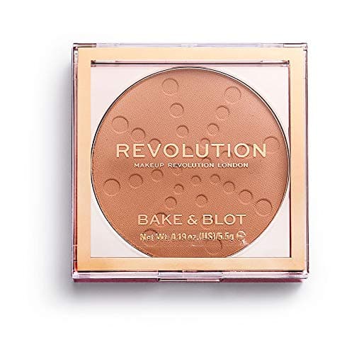 Image of REVOLUTION Bake & Blot Compact Powder Peach